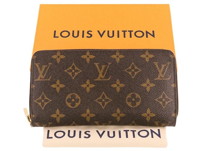 Portafoglio lungo Zippy Monogram Louis Vuitton Marrone Fuschia - vista 10