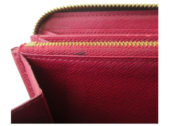 Portafoglio lungo Zippy Monogram Louis Vuitton Marrone Fuschia - vista 13