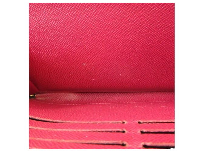 Portafoglio lungo Zippy Monogram Louis Vuitton Marrone Fuschia - vista 15