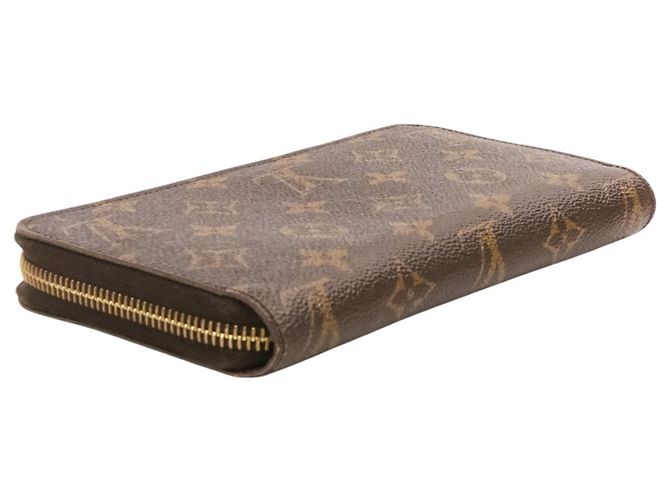 Portafoglio lungo Zippy Monogram Louis Vuitton Marrone Fuschia - vista 4