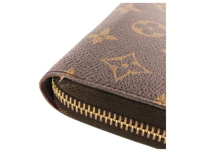 Portafoglio lungo Zippy Monogram Louis Vuitton Marrone Fuschia - vista 5