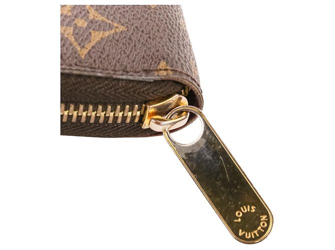 Portafoglio lungo Zippy Monogram Louis Vuitton Marrone Fuschia - vista 6