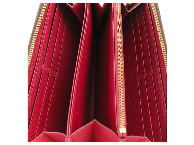 Portafoglio lungo Zippy Monogram Louis Vuitton Marrone Fuschia - vista 7