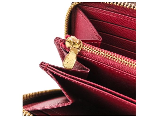 Portafoglio lungo Zippy Monogram Louis Vuitton Marrone Fuschia - vista 8