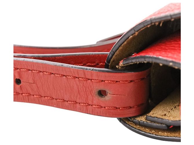 Loewe Soft Leather Gate Bag - Medium Size Rot - view 13