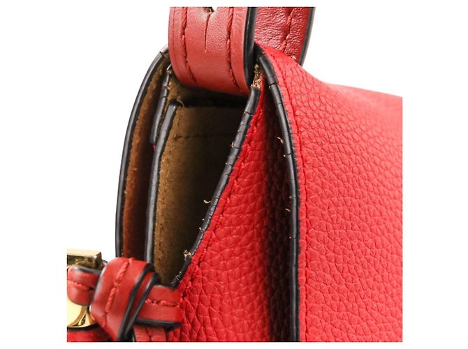 Loewe Soft Leather Gate Bag - Medium Size Rot - view 14