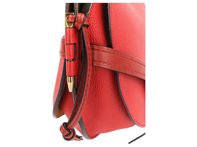 Loewe Soft Leather Gate Bag - Medium Size Rot - view 15