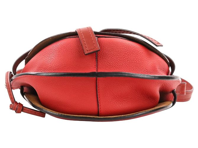 Loewe Soft Leather Gate Bag - Medium Size Rot - view 6