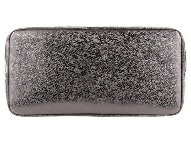 Borsa Tote Chanel Matelassé in pelle nera Nero - vista 5
