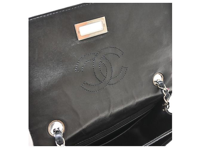 Chanel Reissue Flap Quilted Jersey with Patent Mini Black - view 3