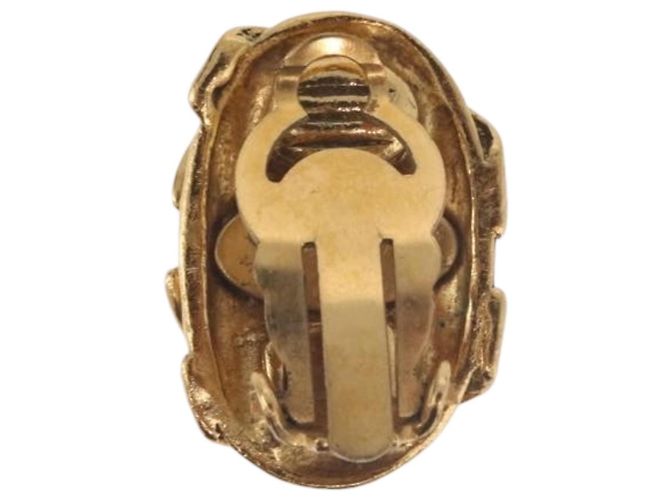 Chanel CC Clip On Metal D'oro - vista 5