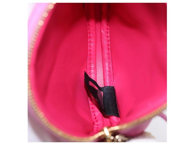 Bulgari Bvlgari a Spalla in Pelle Rosa - vista 5