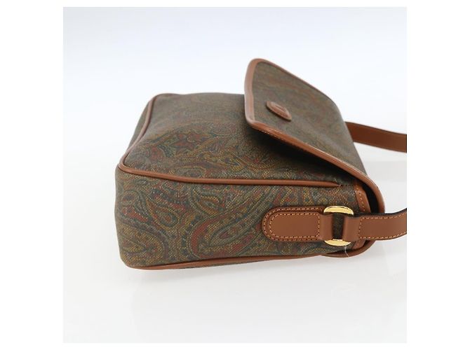 Valentino Garavani Vintage Canvas e Pelle Marrone - vista 4