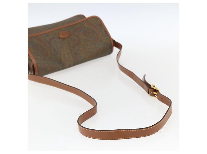 Valentino Garavani Vintage Canvas e Pelle Marrone - vista 7