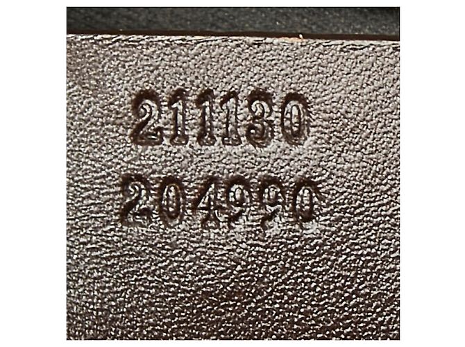 Borsa a tracolla Gucci GG Supreme Sherry Line Marrone Beige - vista 4