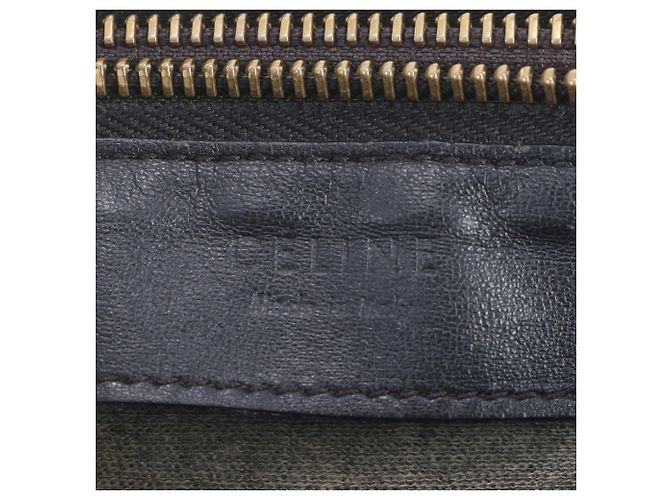 Céline Celine Trio Leder Schultertasche - Ansicht 10