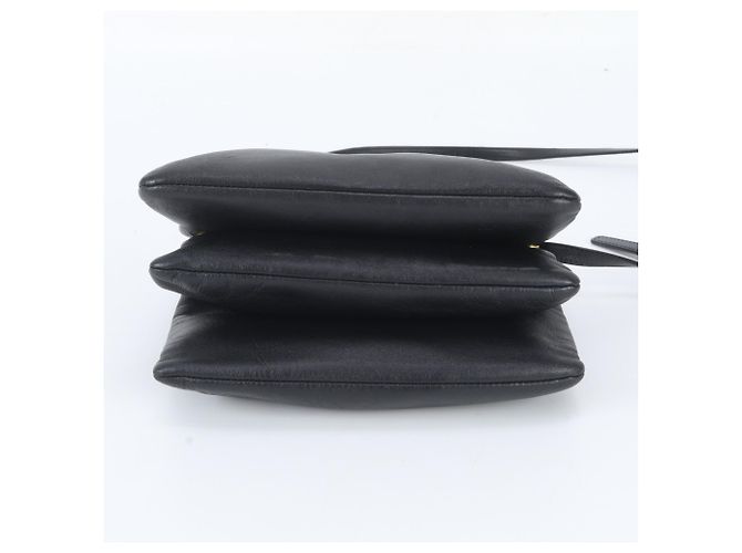 Céline Celine Trio Leder Schultertasche - Ansicht 6