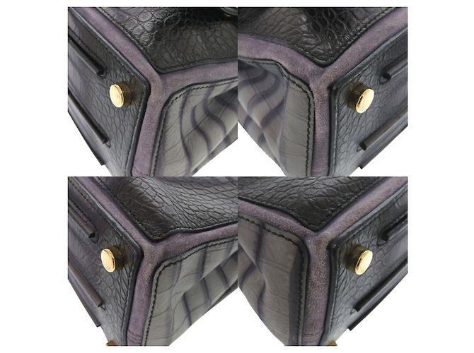 Borsa Muse Two Yves Saint Laurent Marrone Nero - vista 4