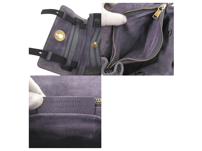Borsa Muse Two Yves Saint Laurent Marrone Nero - vista 7