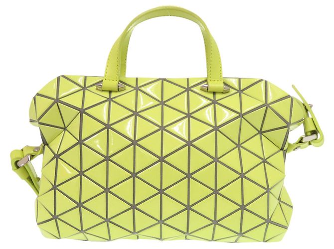 Borsa Issey Miyake BAOBAO BB71-AG214 in Giallo - vista 3