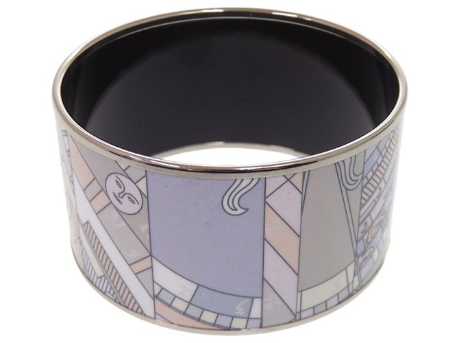 Hermès Pulsera Hermes Email TGM Rosa Azul Púrpura - vista 6