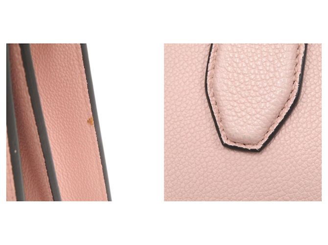 Bulgari Bvlgari Alba Leder Handtasche Rosa Pink - Ansicht 10