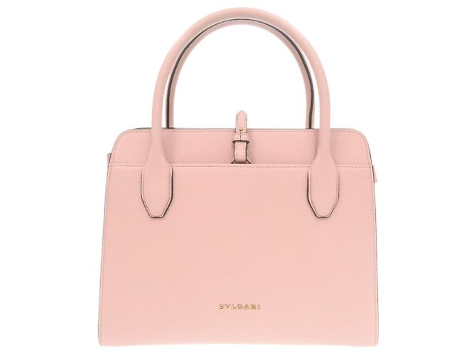 Bulgari Bvlgari Alba Leder Handtasche Rosa Pink - Ansicht 3