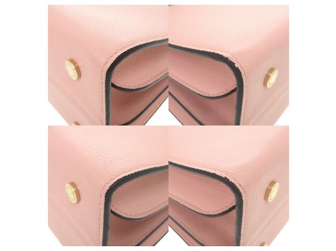 Bulgari Bvlgari Alba Leder Handtasche Rosa Pink - Ansicht 5