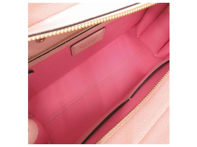 Bulgari Bvlgari Alba Leder Handtasche Rosa Pink - Ansicht 8