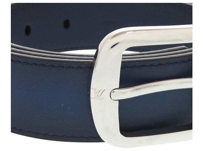 Louis Vuitton Legacy Gürtel M9225 Silber Blau - Ansicht 4