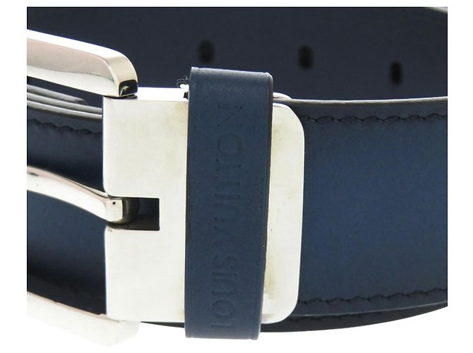 Louis Vuitton Legacy Gürtel M9225 Silber Blau - Ansicht 5