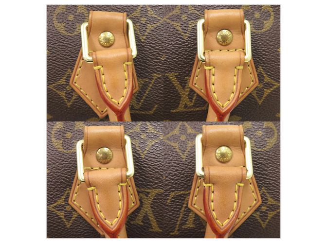 Bolso Louis Vuitton Speedy 30 Monogram Castaño Monograma - vista 8
