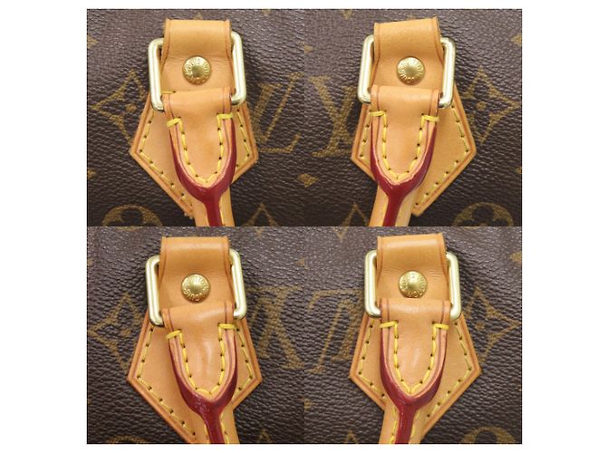 Bolso Louis Vuitton Speedy 35 Monogram Castaño Monograma - vista 8