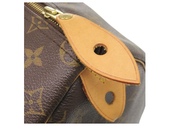 Bolso Louis Vuitton Speedy 35 Monogram Castaño Monograma - vista 9