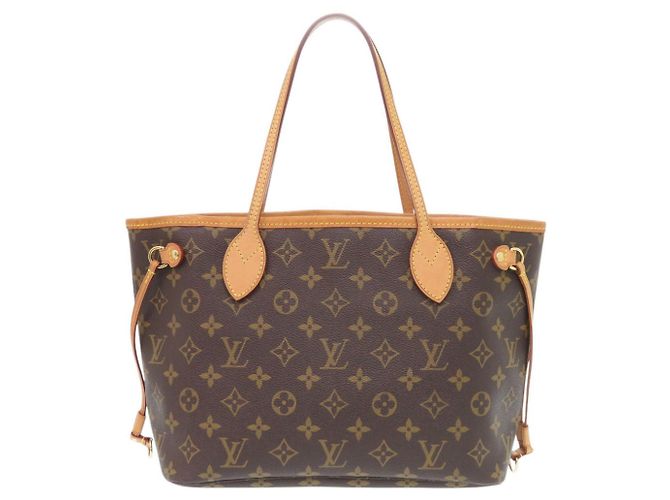 Borsa Tote Louis Vuitton Neverfull PM Monogram Beige Monogramma - vista 2