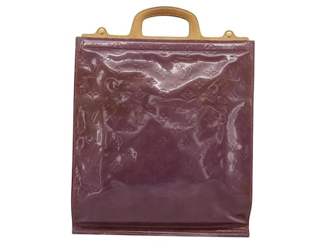 Louis Vuitton Stanton Monogram Vernis Porpora - vista 2