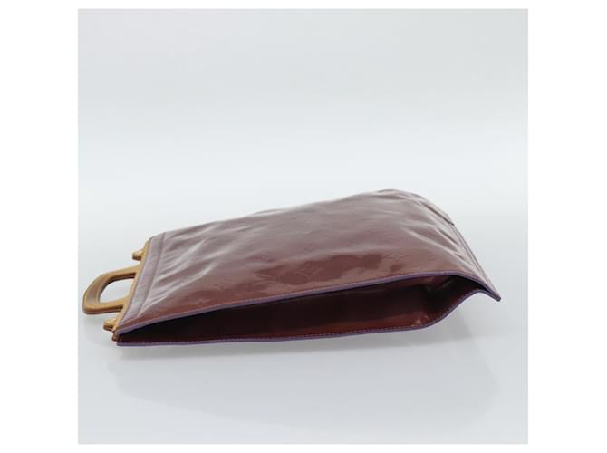 Louis Vuitton Stanton Monogram Vernis Porpora - vista 3