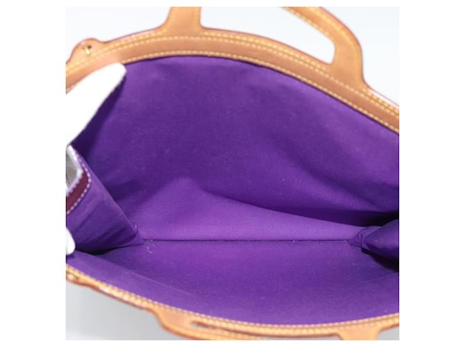 Louis Vuitton Stanton Monogram Vernis Porpora - vista 5