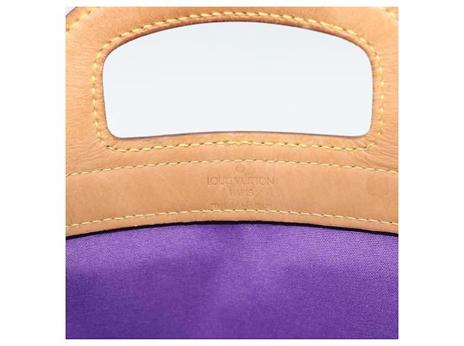 Louis Vuitton Stanton Monogram Vernis Porpora - vista 6