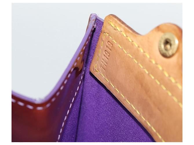 Louis Vuitton Stanton Monogram Vernis Porpora - vista 7