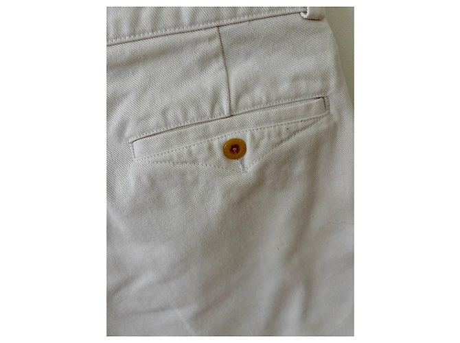 Autre Marque Fursac Baumwollhose weiß Größe 42 - Ansicht 6