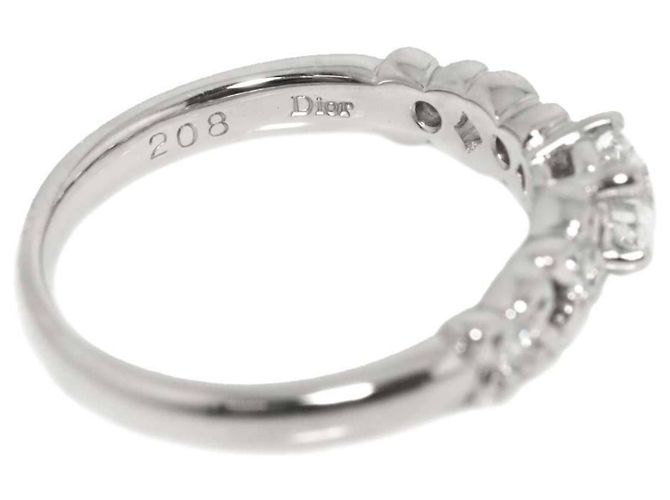 Christian Dior Platinum Band Ring Ring - Ansicht 3