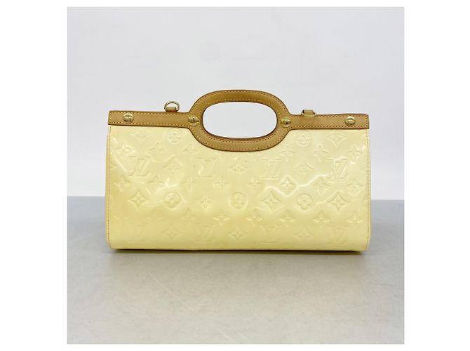 Louis Vuitton Vernis Roxbury Drive Handtasche Weiß - Ansicht 10