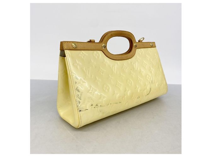 Louis Vuitton Vernis Roxbury Drive Handtasche Weiß - Ansicht 2