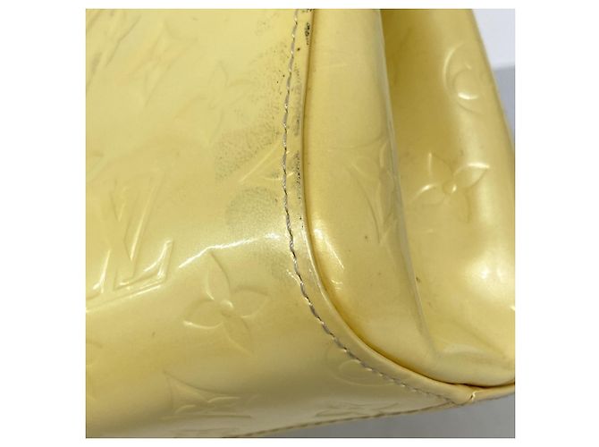 Louis Vuitton Vernis Roxbury Drive Handtasche Weiß - Ansicht 6
