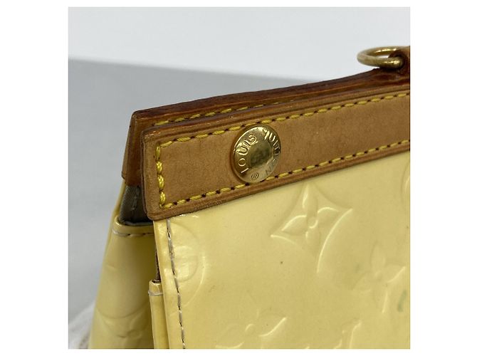 Louis Vuitton Vernis Roxbury Drive Handtasche Weiß - Ansicht 9