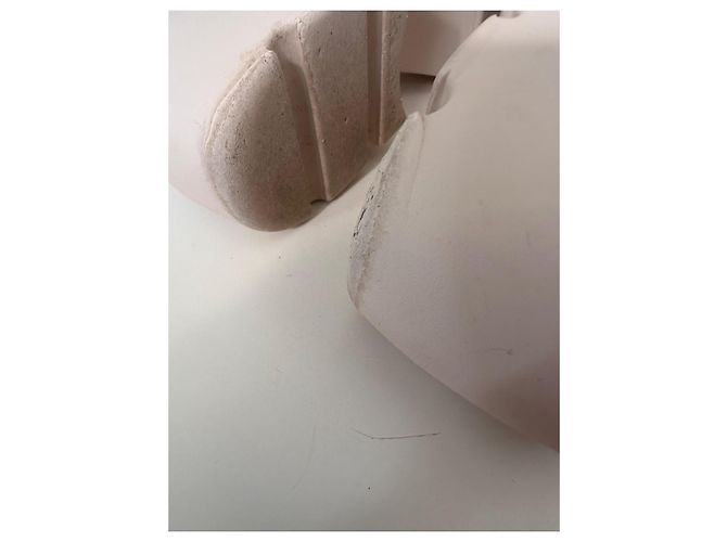 Maje Cream Croc-Effect Leather Platform Sandals - view 6