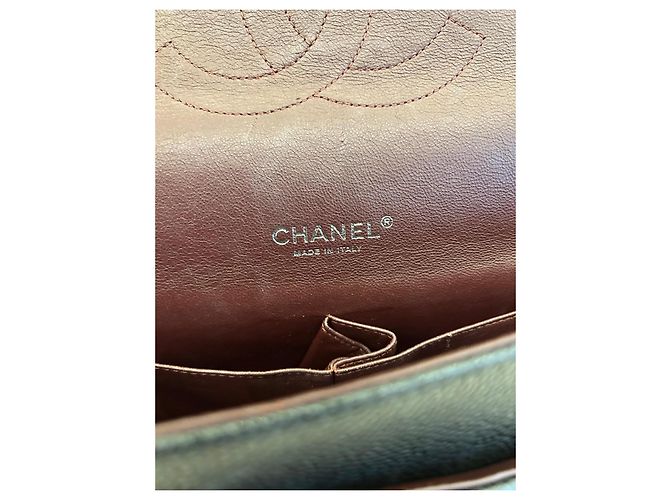 Timeless Borsa flap classica Chanel in pelle caviar nera Nero - vista 7