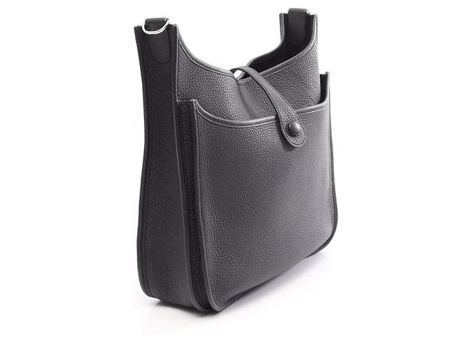 Hermès Borsa a Spalla Hermes Evelyne 3 PM Nero - vista 2