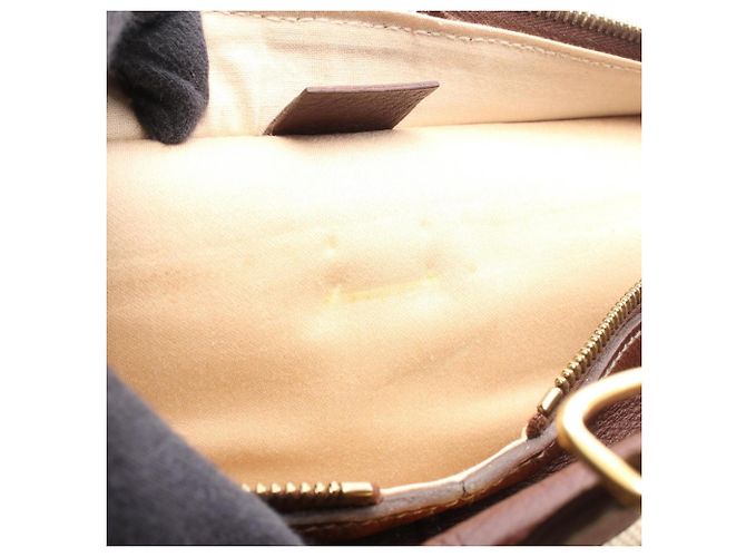 Hermès Borsa Victoria Ecru Hermes Marrone Crudo - vista 8